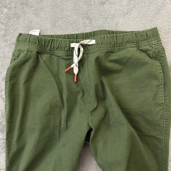Topo Designs Green Khaki Pants Joggers Women's size LARGE - Picture 3 of 8